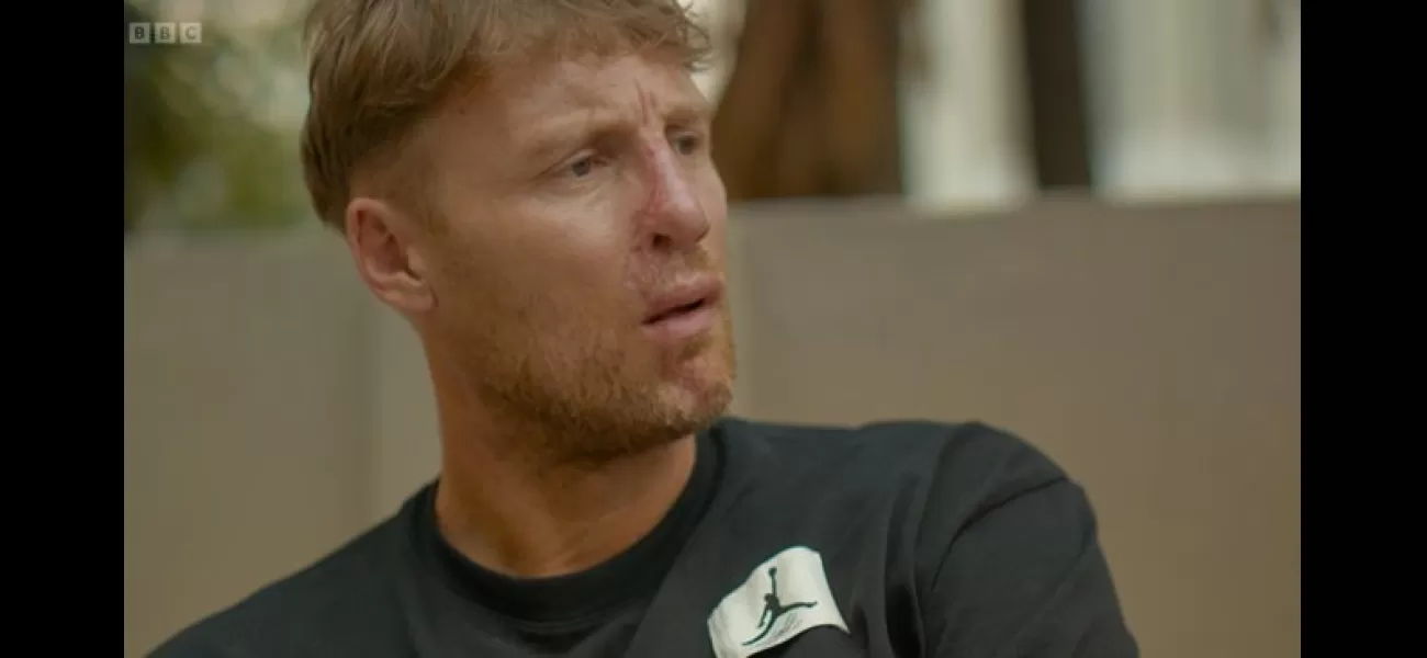Freddie Flintoff becomes emotional on BBC program, described as a 