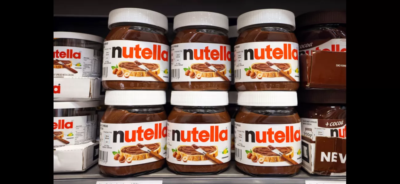 Fans are disappointed with the price of Nutella's new product despite it being described as 