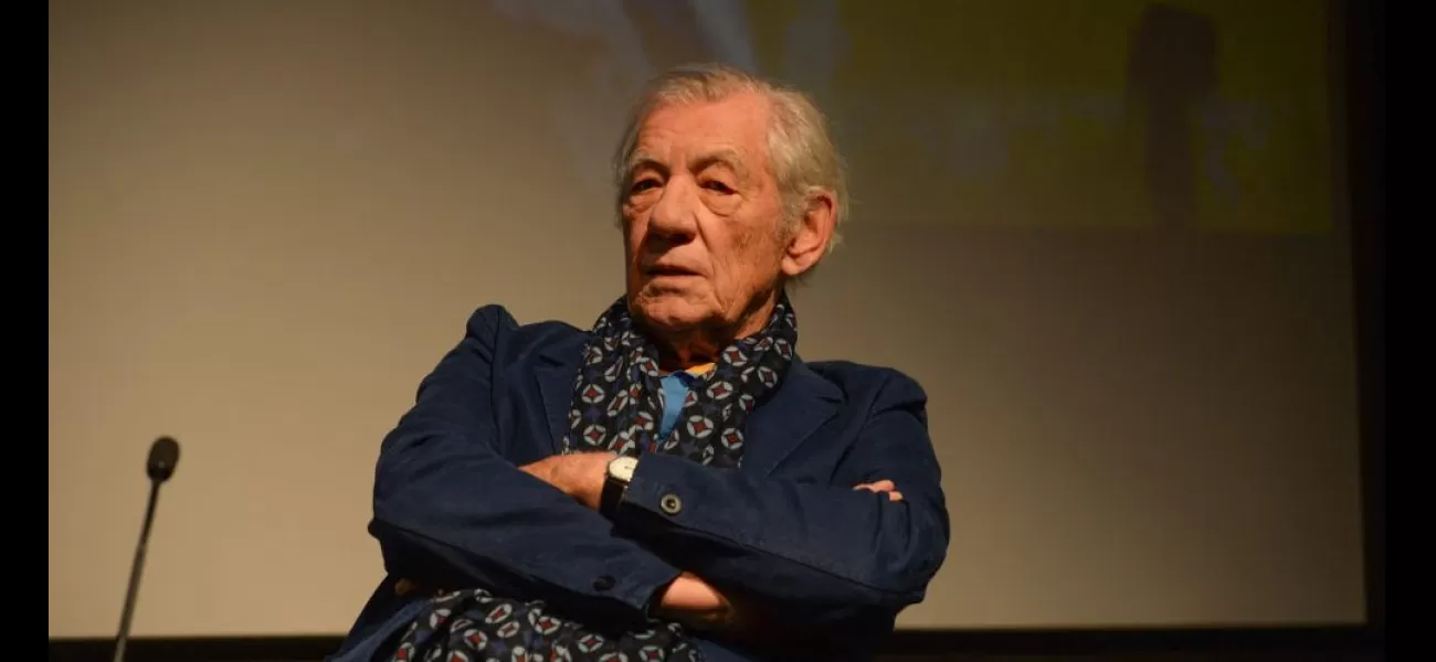 Sir Ian McKellen discusses feeling ashamed after falling onstage, saying he has replayed the incident in his mind many times.