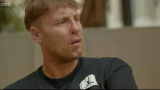 Freddie Flintoff becomes emotional on BBC program, described as a 