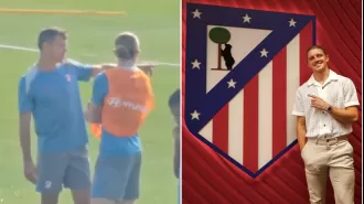 Chelsea supporters commend Azpilicueta for assisting Gallagher in Atletico Madrid practice.