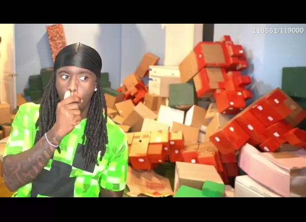 A child gave Kai Cenat £9,000 – 'He took his mom's card!'