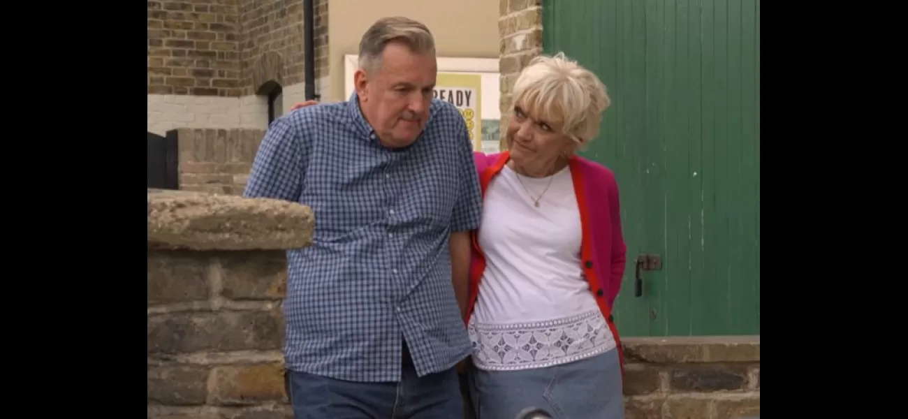 Emotional separation on EastEnders officially announced as local couple calls it quits.