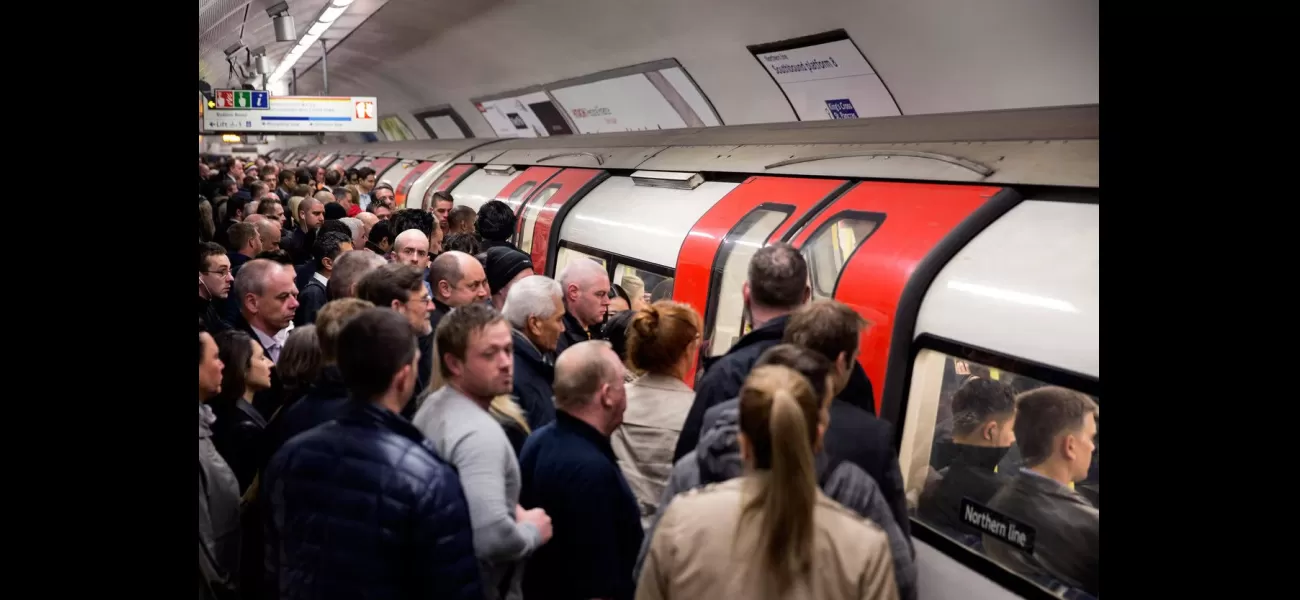 London Tube lines facing delays and closures, with disruptions affecting commuters.