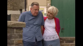 Emotional separation on EastEnders officially announced as local couple calls it quits.