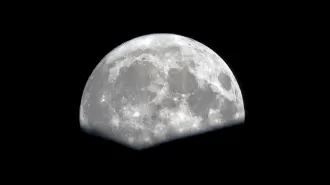 The moon possibly had a massive lava ocean in the past.