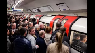 London Tube lines facing delays and closures, with disruptions affecting commuters.