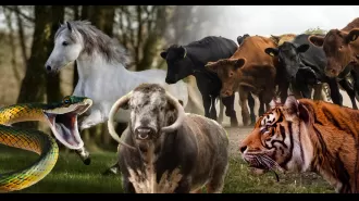 TV's most dangerous animal encounters: crocodiles, cows, and tigers wreak havoc on soap sets.