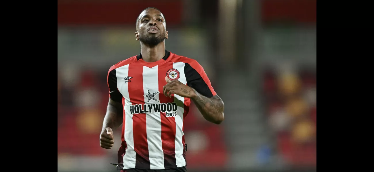 Brentford's Ivan Toney's agent, Alan Pardew, wants him to join Arsenal.