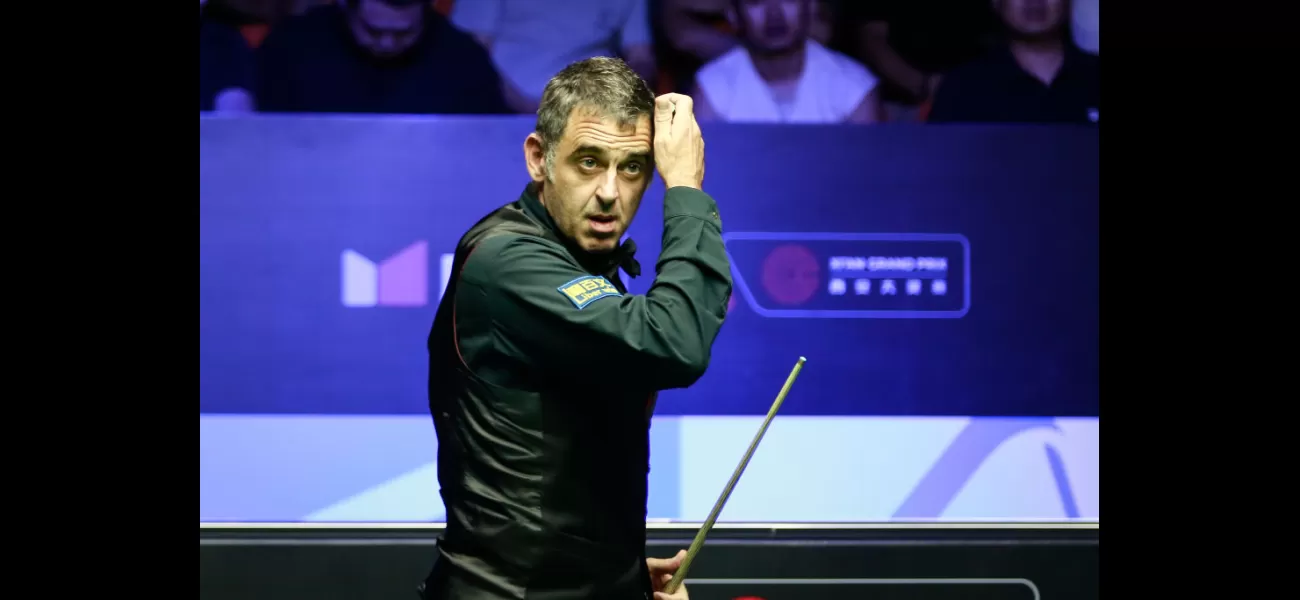 O'Sullivan defeats former opponent to advance to quarter-finals of Xi'an Grand Prix.