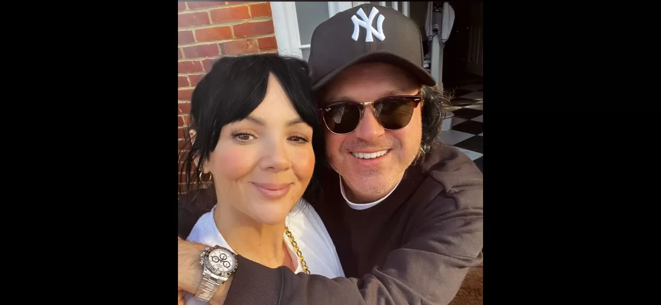 Martine McCutcheon shares loving message to husband Jack McManus before their reported split.