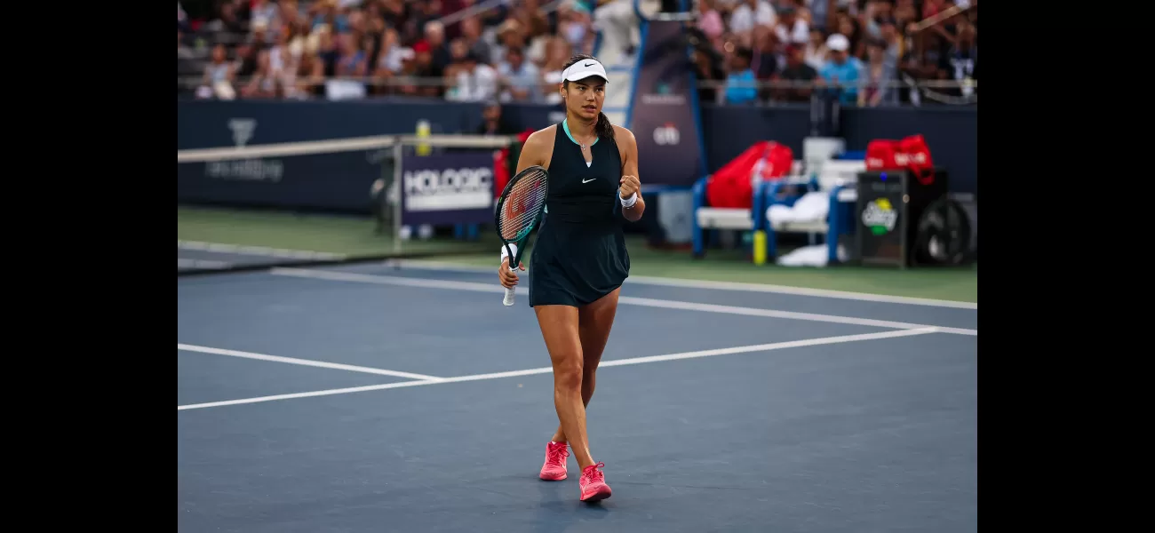 Emma Raducanu will compete against her first-round opponent in the 2024 US Open.