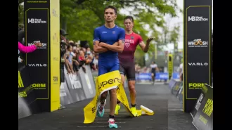 Alex Yee, a Team GB Olympic champion, addresses backlash over his celebration that may have offended competitor Hayden Wilde.