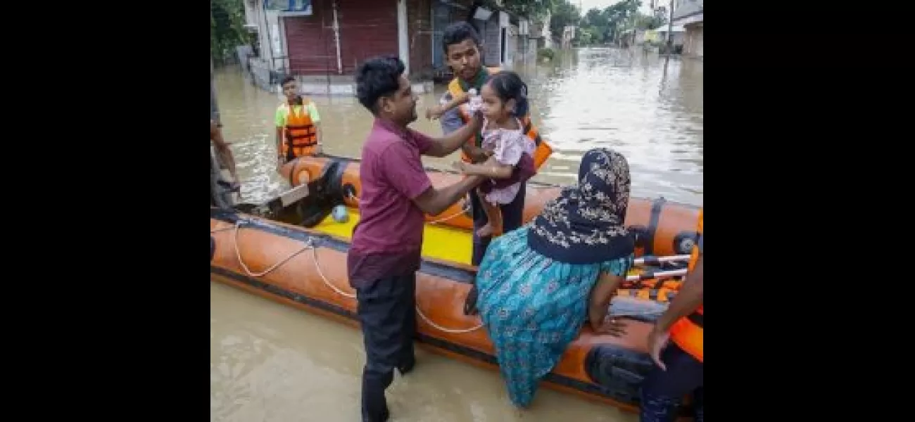 22 people killed in Tripura as heavy rain pours down, forcing thousands to seek refuge in relief camps.
