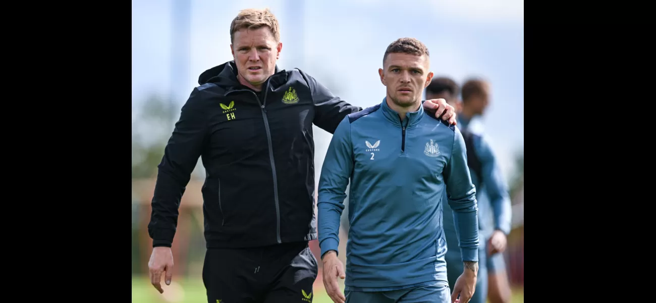 Newcastle transfer exit: Eddie Howe's message to Kieran Trippier.