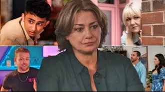 Upcoming plot twists and exits revealed in 25 new soap spoilers, including a confirmation of a twist for Emmerdale's Moira and a departure for a Coronation Street legend.