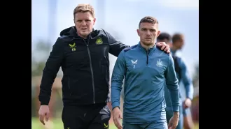 Newcastle transfer exit: Eddie Howe's message to Kieran Trippier.