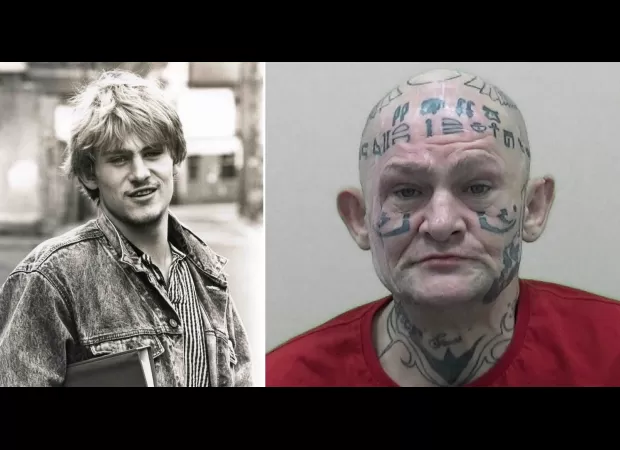 A former Hollywood celebrity, who has been convicted 109 times, has been imprisoned for assaulting his former partner.