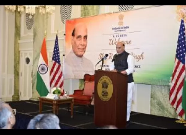 India's Defence Minister praises the increasing relationship between India and the US.