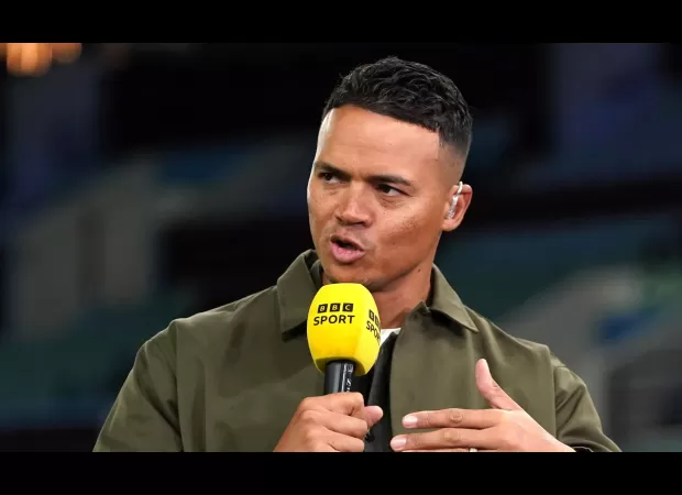Jermaine Jenas reacts live on TalkSport after being fired by BBC.