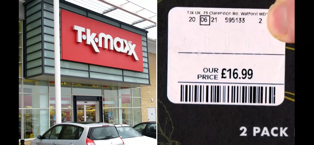Ex-TK Maxx employee reveals tips for identifying genuine deals.