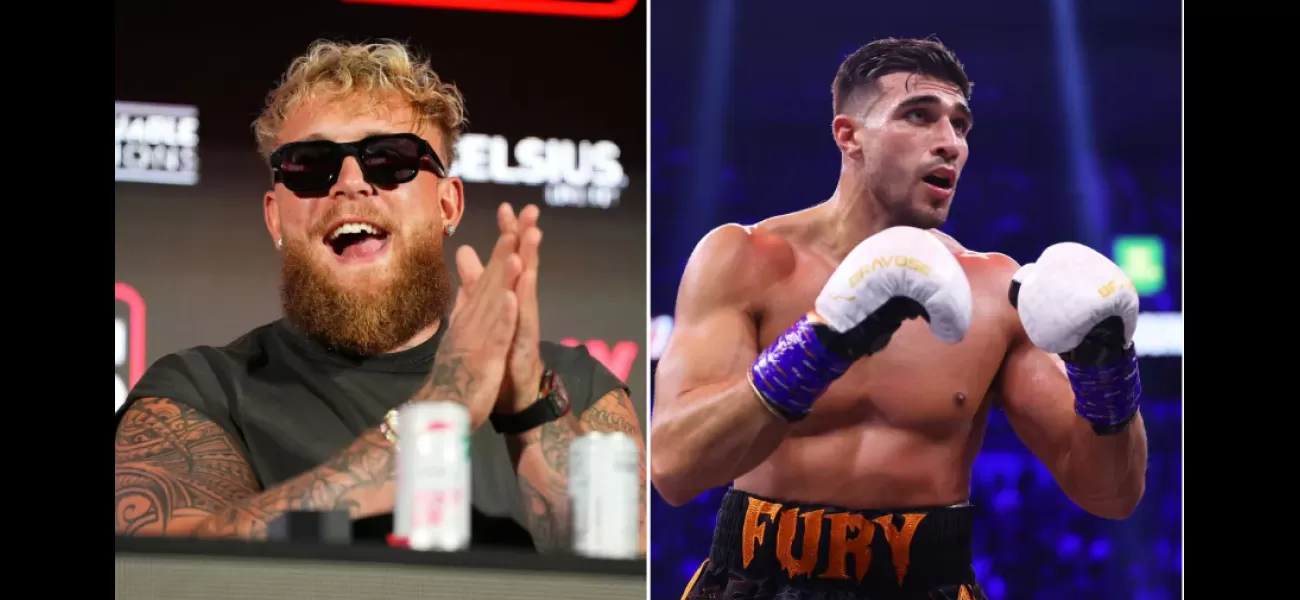 Jake Paul insults Tommy Fury for being a 