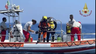 Final body from sunken luxury boat found near Sicily.