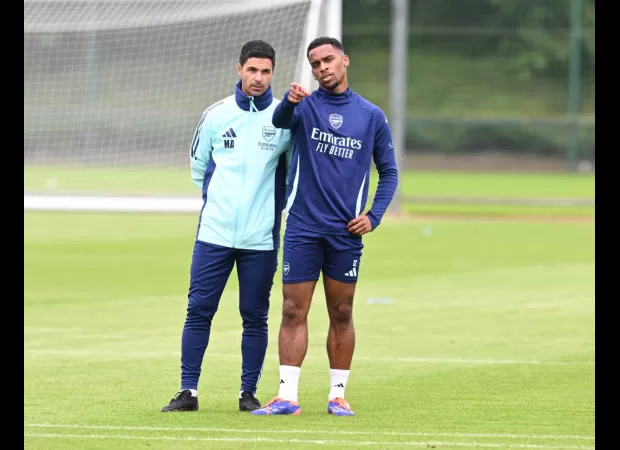 Arteta hints at an unconventional role for Arsenal's Timber against Aston Villa.