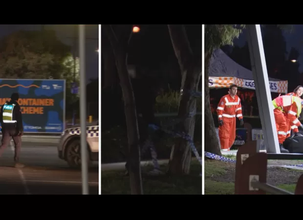 Male body discovered at Melbourne park.