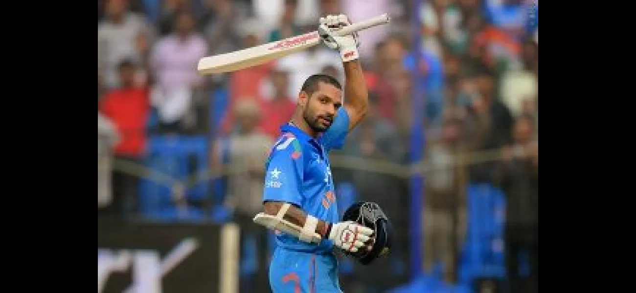 Shikhar Dhawan, a well-known Indian cricketer, has decided to retire from both international and domestic cricket.
