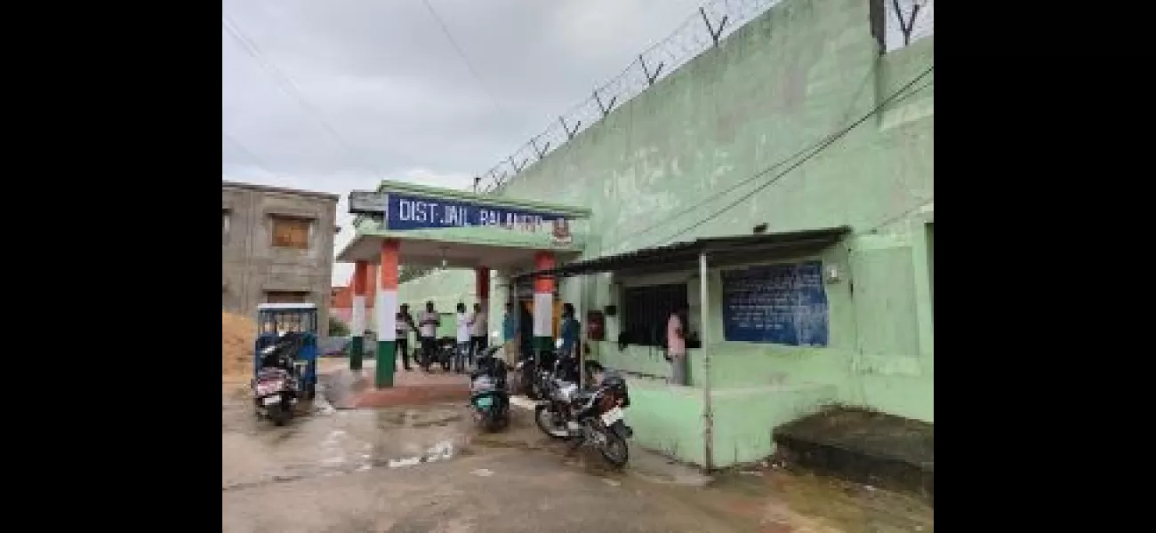 Illegal items confiscated in Bolangir District Jail during police operation.
