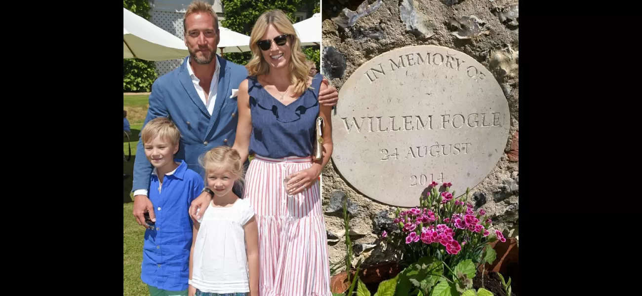 Fogle's poignant tribute to son on 10th stillbirth anniversary.