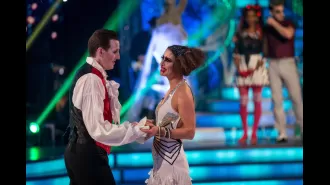 A celebrity who stars in 'Strictly Come Dancing' shares their desire for their tumor to decrease in size after coming to terms with it.