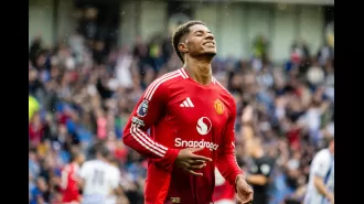Man Utd players get low ratings in Brighton game, especially Marcus Rashford, as they lose to Erik ten Hag's team in final minutes.