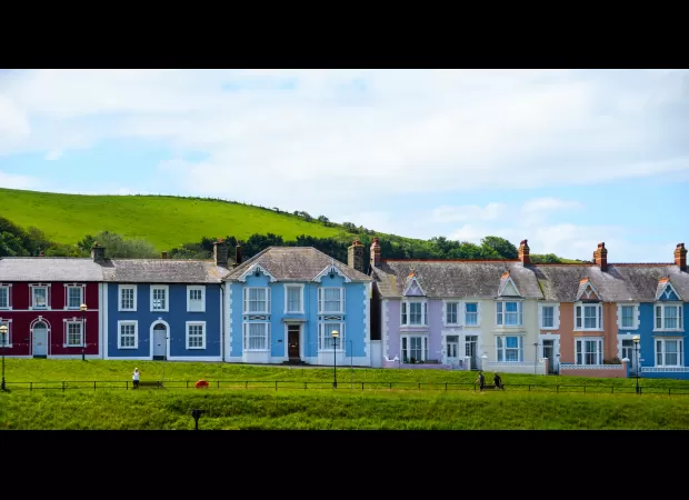 A colorful coastal destination, deemed one of the UK's least visited towns, sees very few train passengers.