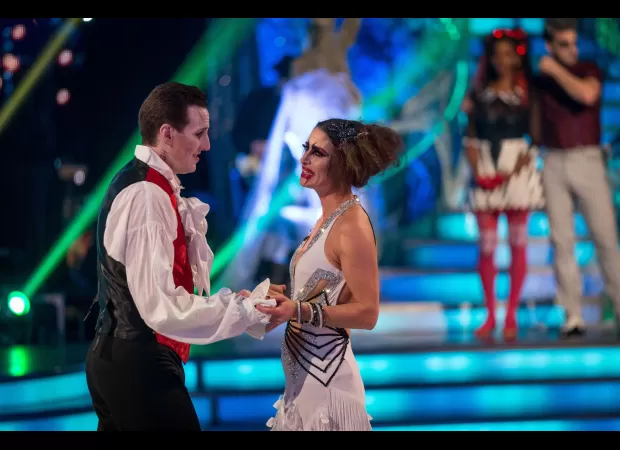 A celebrity who stars in 'Strictly Come Dancing' shares their desire for their tumor to decrease in size after coming to terms with it.