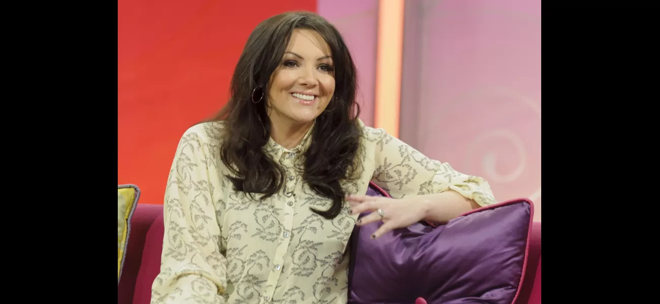 Martine McCutcheon's son Rafferty joins her on a trip to Marbella as she reveals her separation from husband.