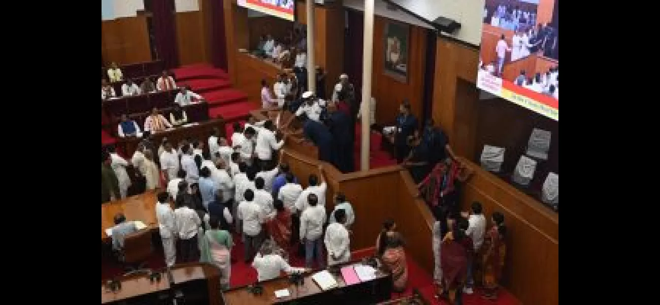 The Odisha Assembly has passed a motion of censure against two BJD MLAs.