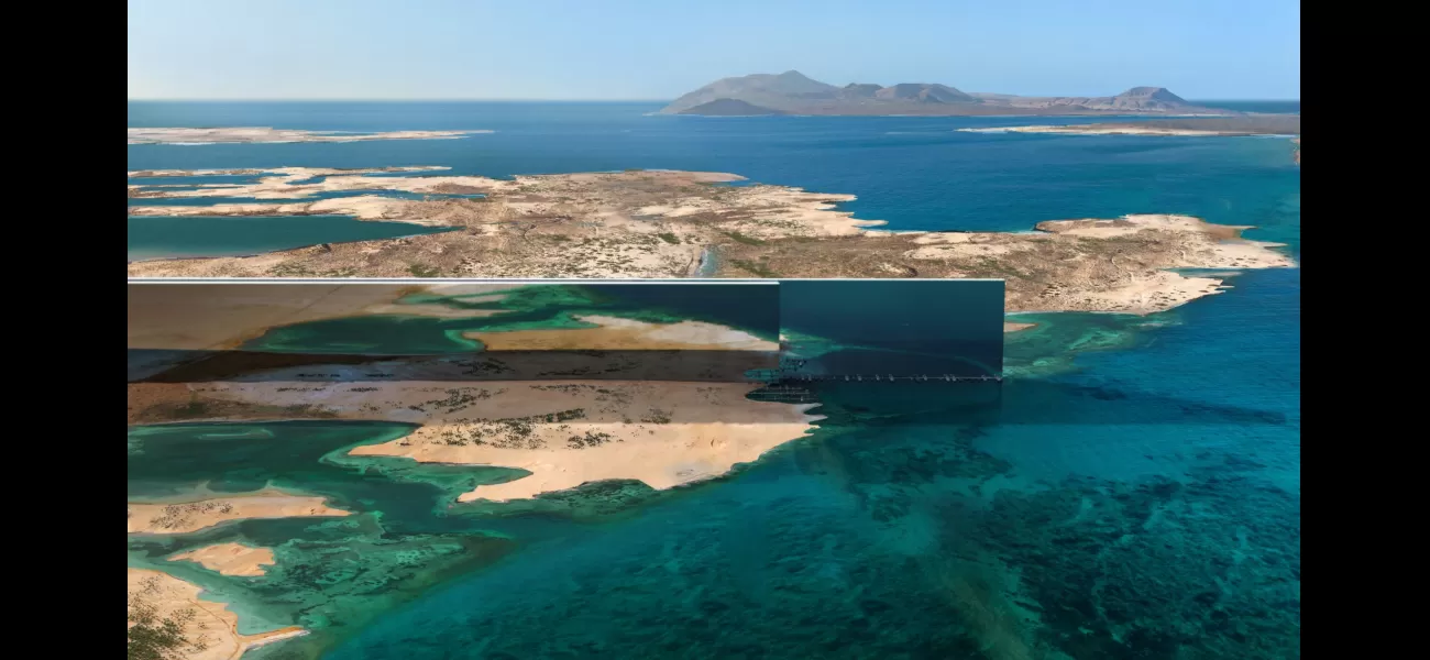 Amazing pictures show a 75-mile canyon planned for an £800 billion futuristic city.