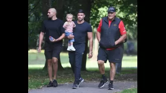 Tommy Fury is seen with his dad and Bambi following his break up with Molly-Mae.