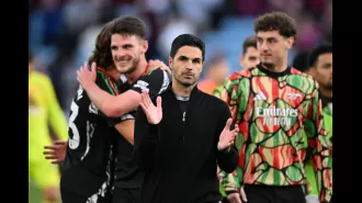 Arteta addresses Arsenal player's impressive display against Aston Villa and expresses concern over his emotional state.