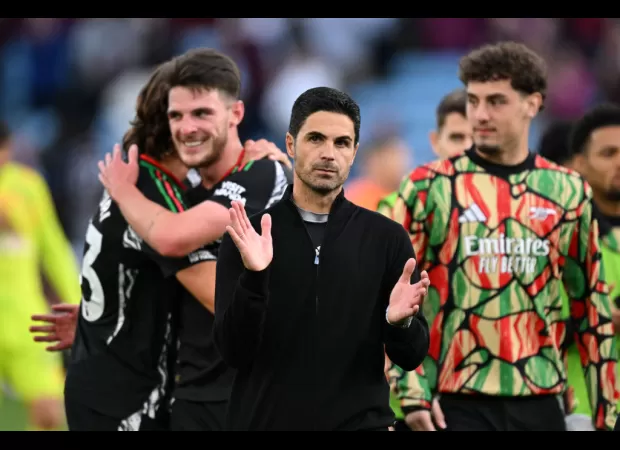 Arteta addresses Arsenal player's impressive display against Aston Villa and expresses concern over his emotional state.