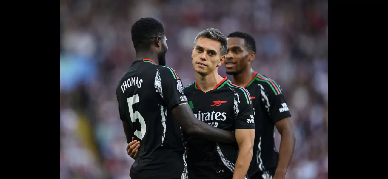Ian Wright believes Arsenal's Leandro Trossard is vying for a starting spot over Gabriel Martinelli.
