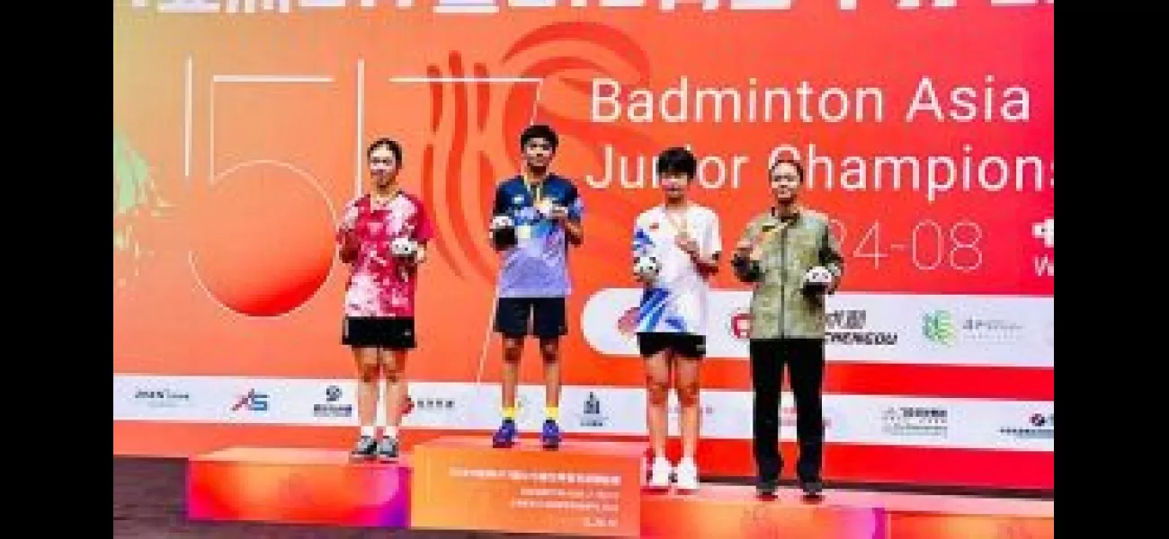 Tanvi Patri, a shuttler from Odisha, became the Asian U-15 champion.
