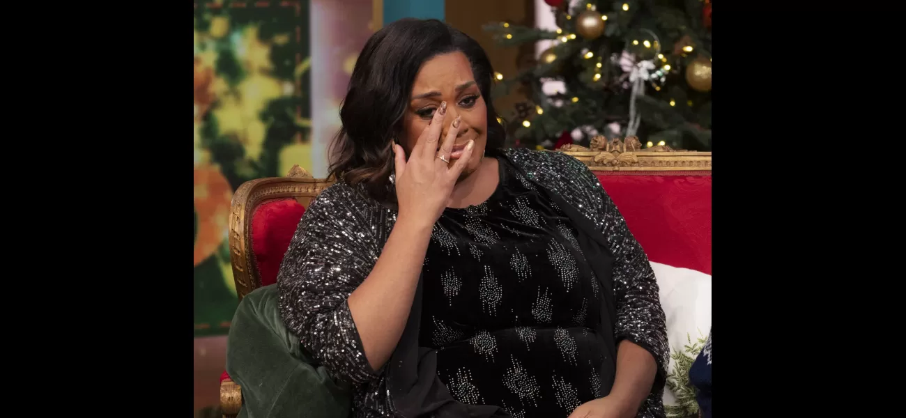 Alison Hammond shares emotional story about financial struggles despite being well-known.