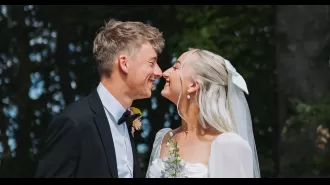Our wedding only cost £3000 thanks to Airbnb and Domino's!