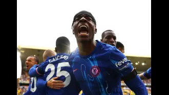 Wolves fans booed Chelsea's Noni Madueke, causing controversy.