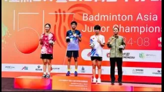 Tanvi Patri, a shuttler from Odisha, became the Asian U-15 champion.