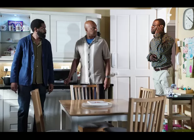 EastEnders veteran confirms tragic killing as two characters struggle to cope.