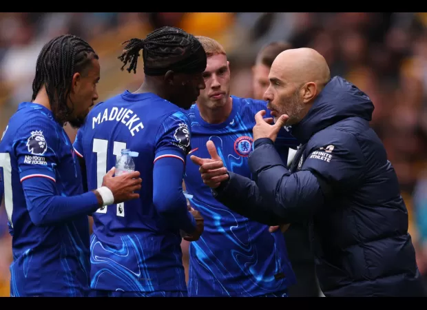 Enzo Maresca didn't like something about Noni Madueke's performance against Wolves.